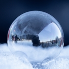 3. Tag von 3: Mit Puderzucker in der Fl&uuml;ssigkeit gab es eine Kugel