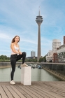 Model musste in die Kamera schauen