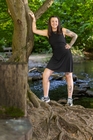 Noch hat das Model Spass