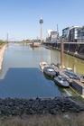 Medienhafen in D&uuml;sseldorf, optisch fast normal